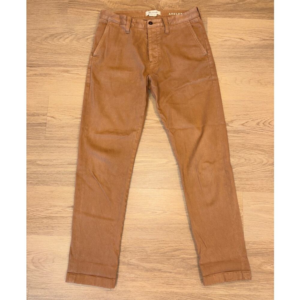 Madewell Athletic Slim brown/tan pants Mens size 32*32